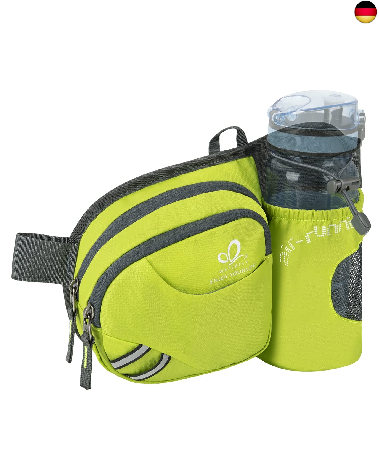 FIENZA HydroBag Umhängetasche Für Wasserflaschen - Gesteppte Flaschentasche Crossbody